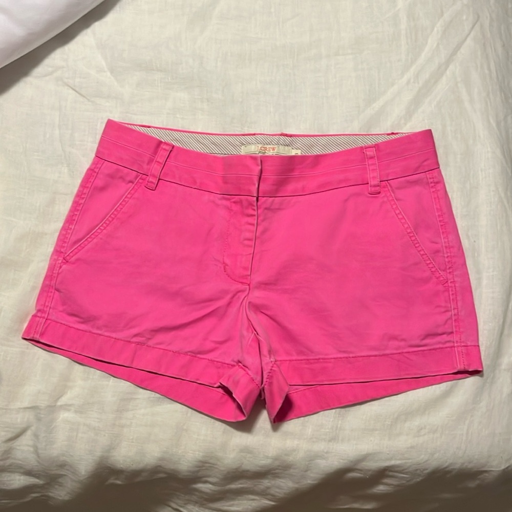 J. Crew Neon Pink 100% Cotton Size 6